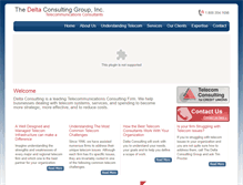 Tablet Screenshot of deltaconsulting.cc